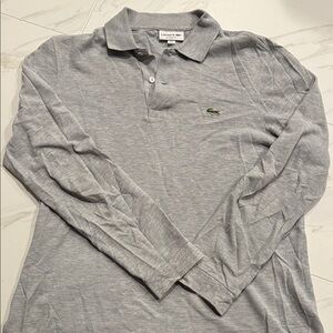 Lacoste Men's Gray Polo Shirt